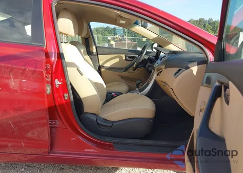 2011 Hyundai Elantra Gls (Ulsan Plant) from USA, damaged, VIN KMHDH4AE7BU097569